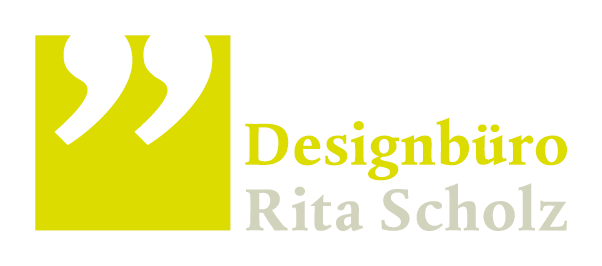 Logo Designbüro Rita Scholz – www.ritascholz.de